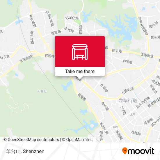 羊台山 map