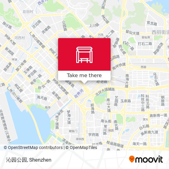 沁园公园 map