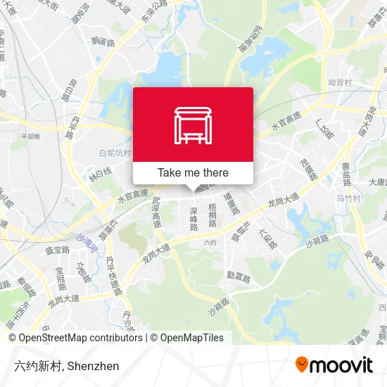 六约新村 map