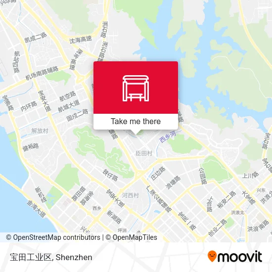宝田工业区 map