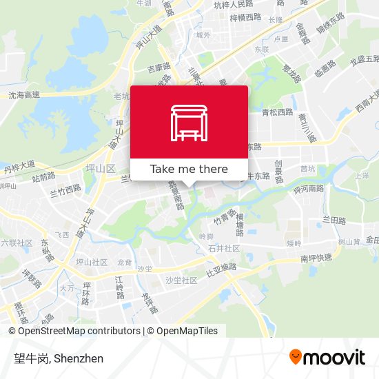 望牛岗 map