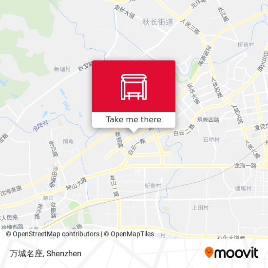 万城名座 map