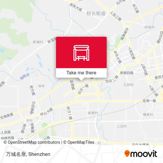 万城名座 map