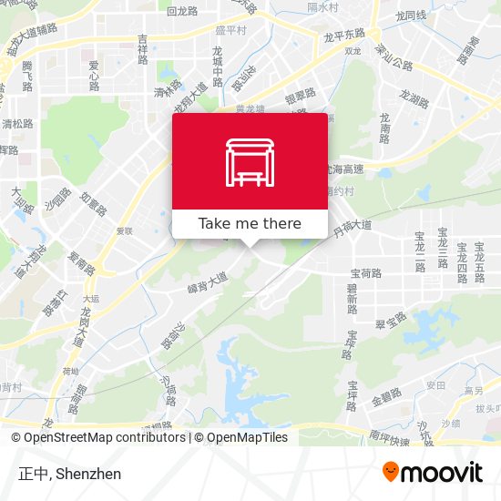正中 map