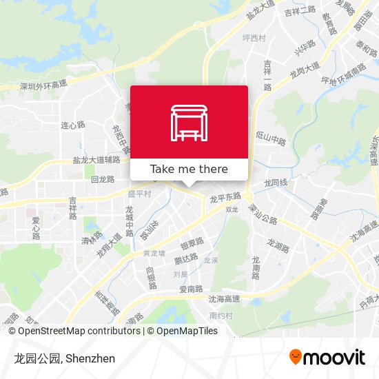 龙园公园 map