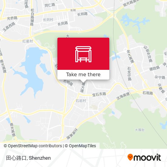 田心路口 map