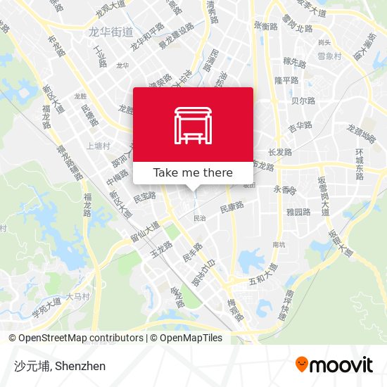 沙元埔 map