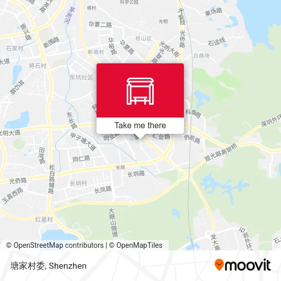 塘家村委 map