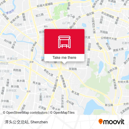 潭头公交总站 map