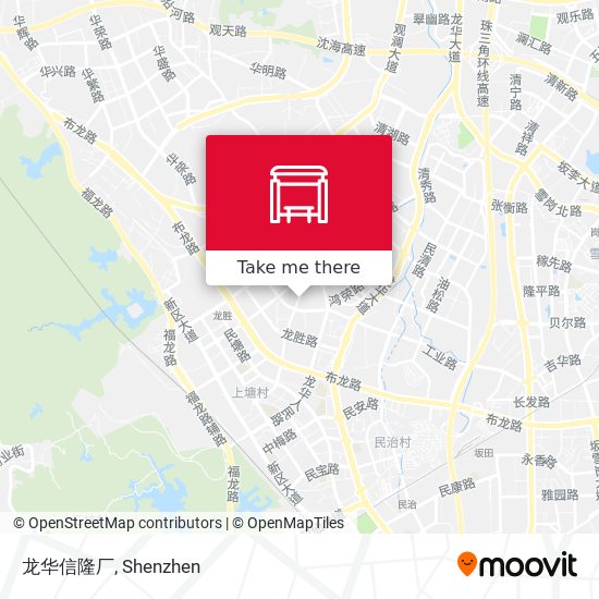 龙华信隆厂 map
