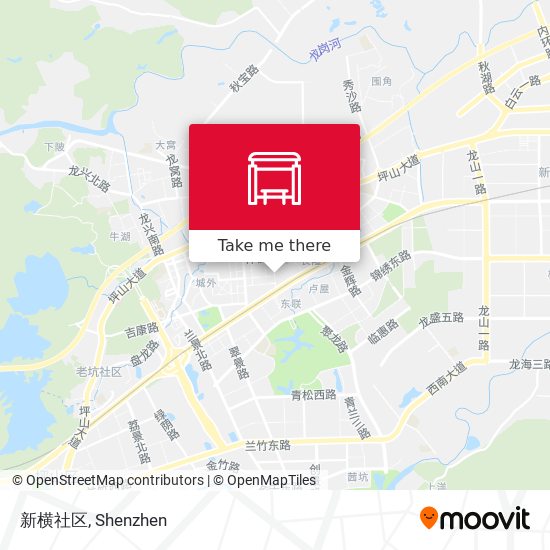 新横社区 map