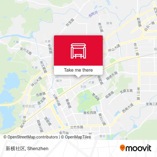新横社区 map