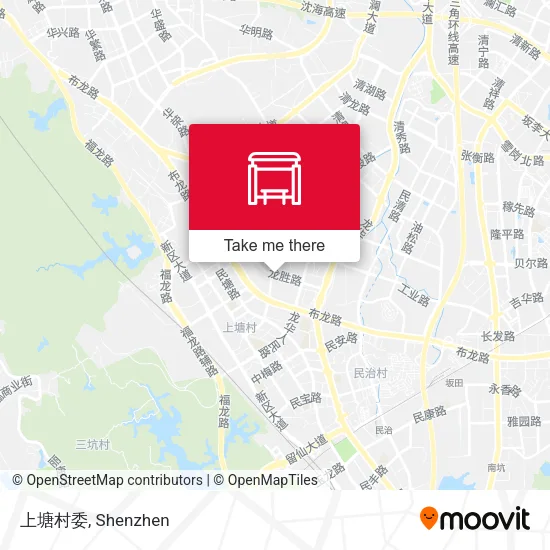 上塘村委 map
