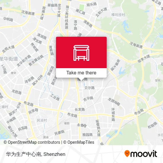 华为生产中心南 map
