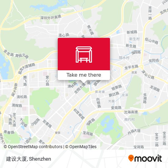 建设大厦 map