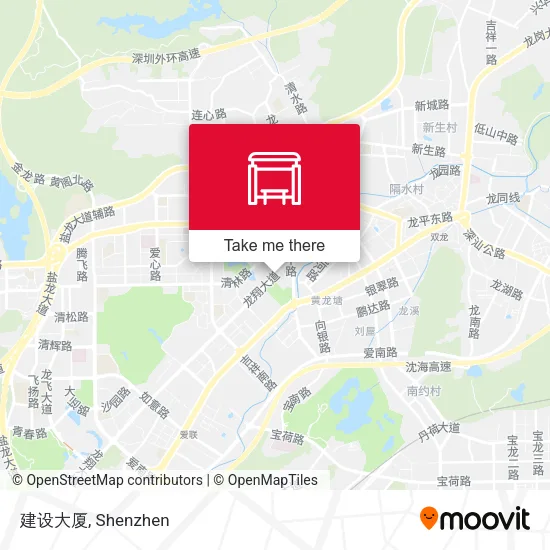 建设大厦 map