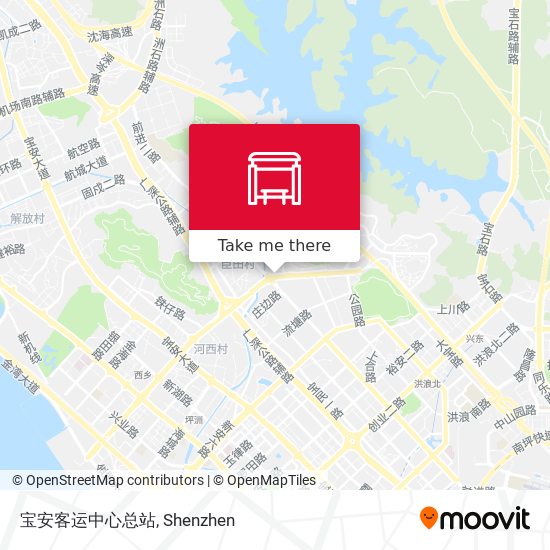宝安客运中心总站 map