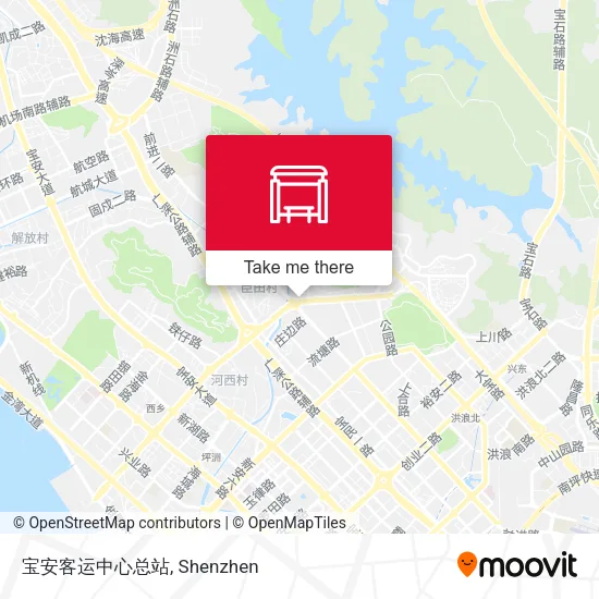 宝安客运中心总站 map