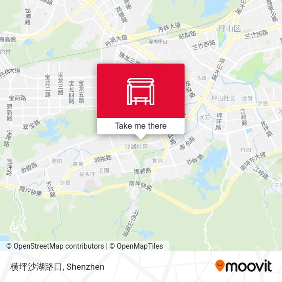 横坪沙湖路口 map