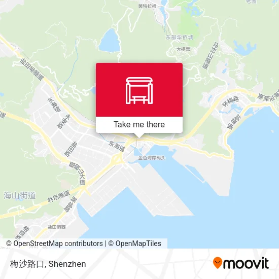 梅沙路口 map