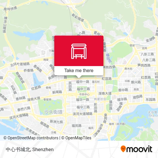 中心书城北 map