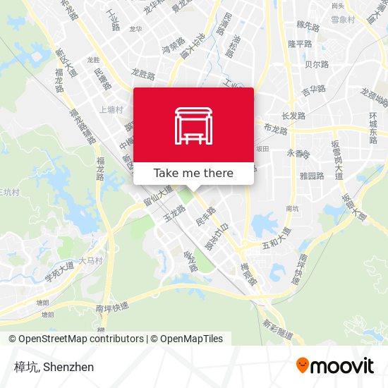 樟坑 map