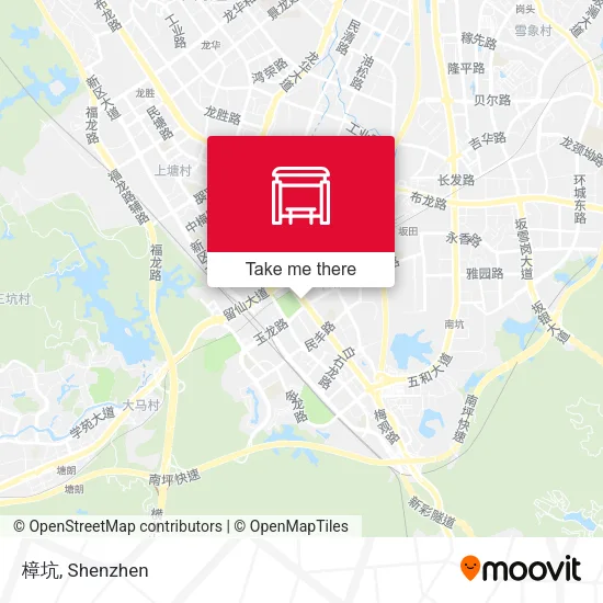 樟坑 map