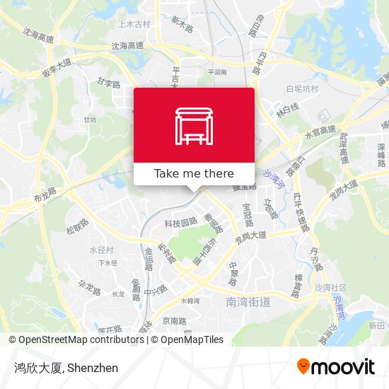 鸿欣大厦 map