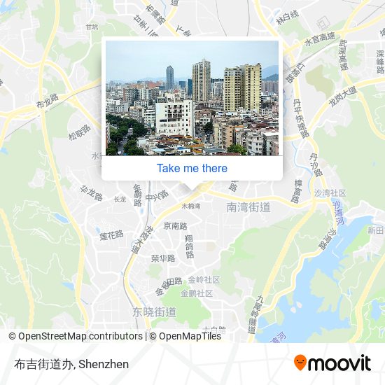 布吉街道办 map