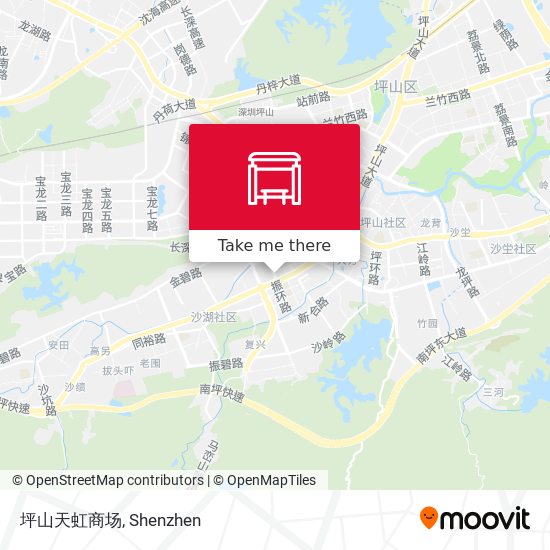 坪山天虹商场 map