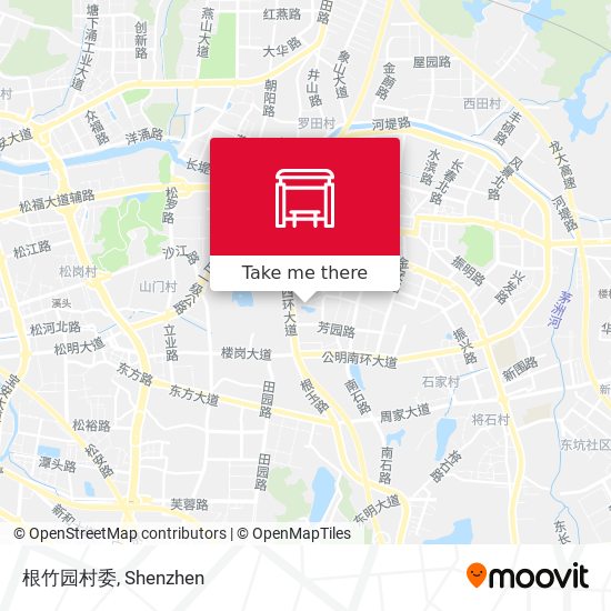 根竹园村委 map