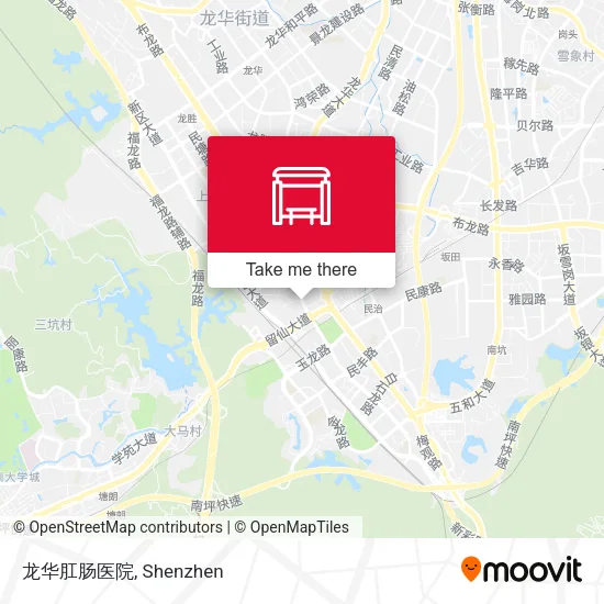 龙华肛肠医院 map