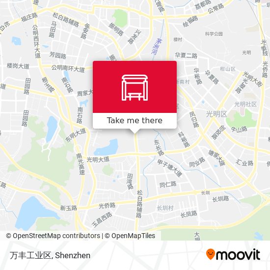 万丰工业区 map
