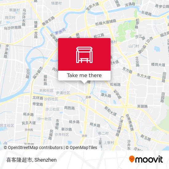 喜客隆超市 map