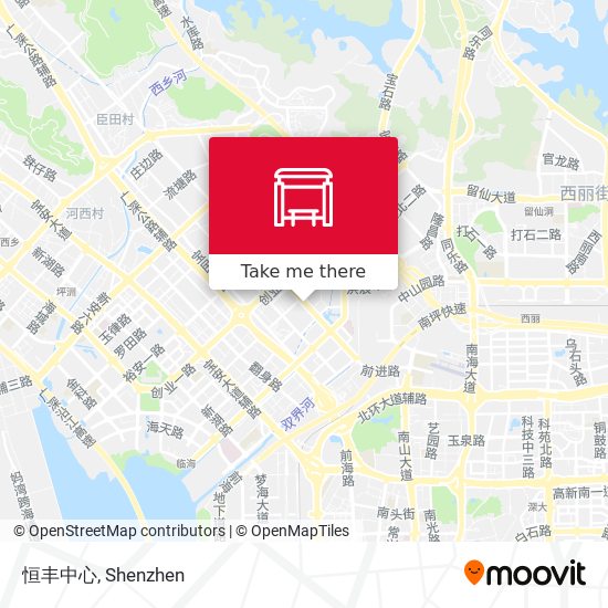 恒丰中心 map