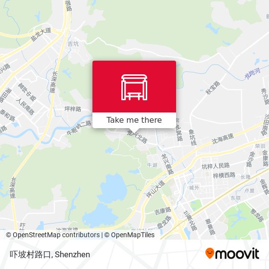 吓坡村路口 map