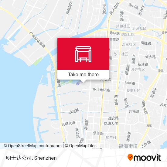 明士达公司 map