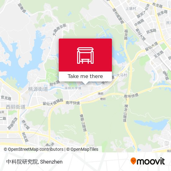 中科院研究院 map