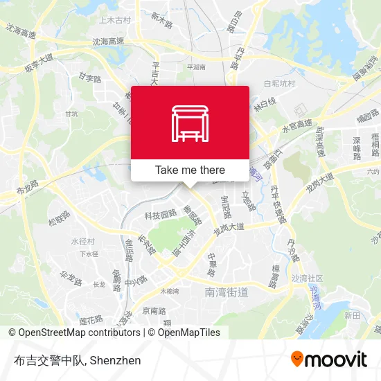 布吉交警中队 map