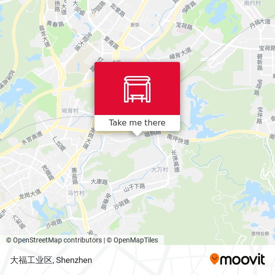 大福工业区 map