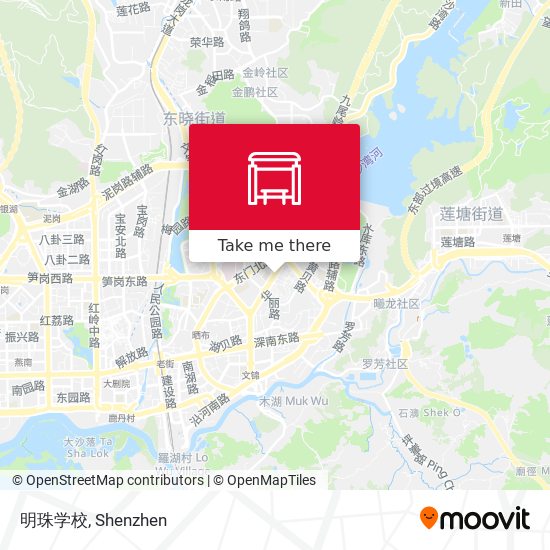 明珠学校 map