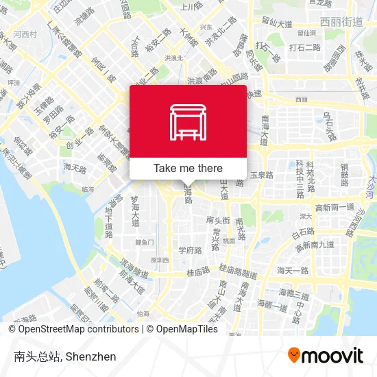 南头总站 map