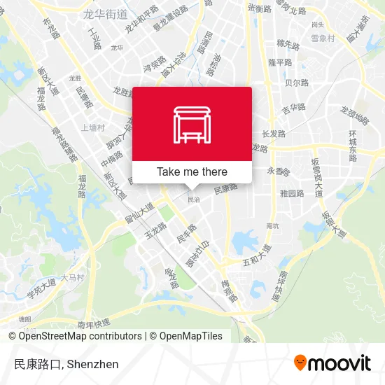 民康路口 map