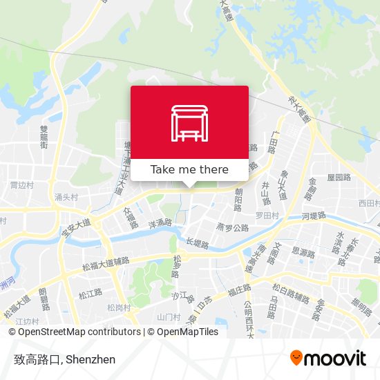 致高路口 map