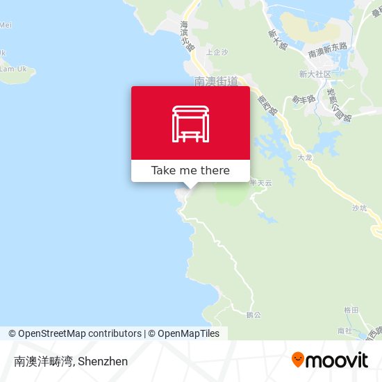 南澳洋畴湾 map