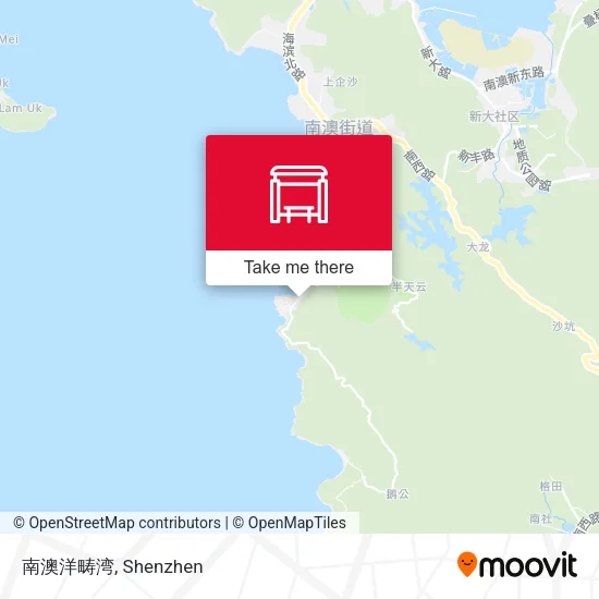 南澳洋畴湾 map