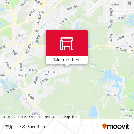 东海工业区 map