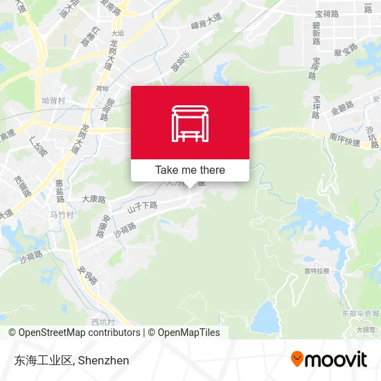 东海工业区 map