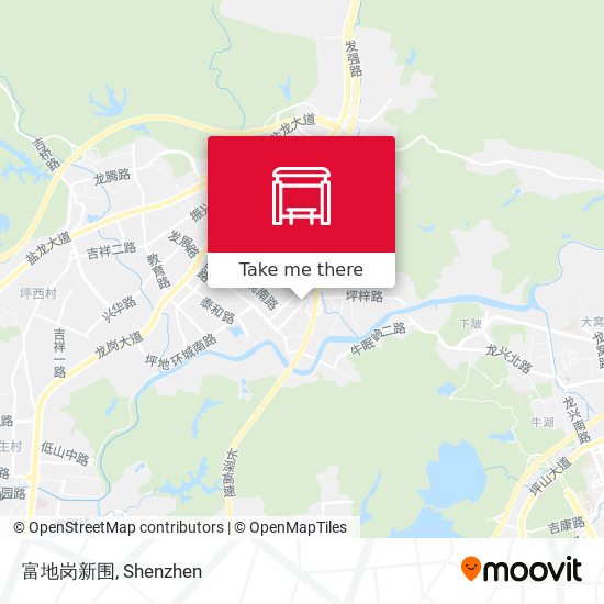 富地岗新围 map