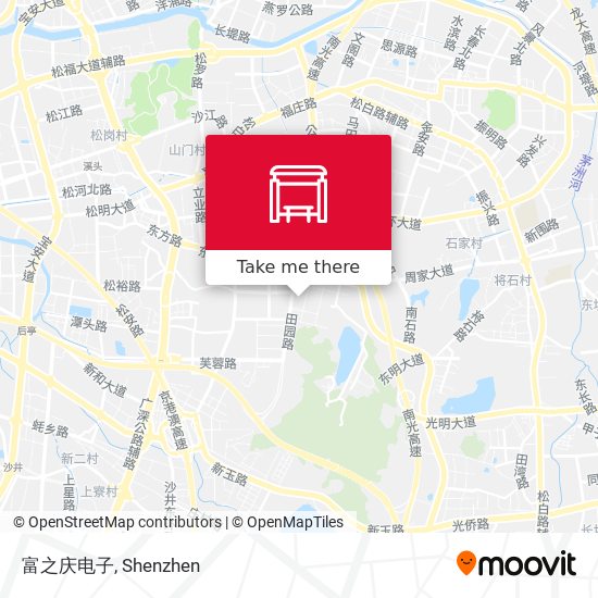 富之庆电子 map